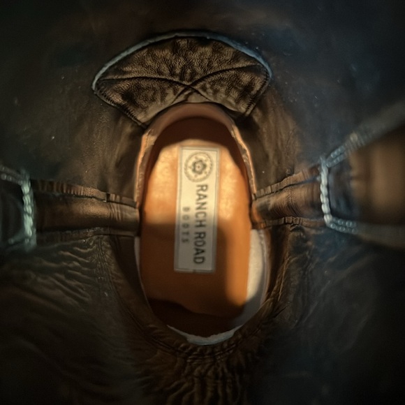 Ranch Road Sagebrush Black Boots - 6.5 - Picture 3 of 16